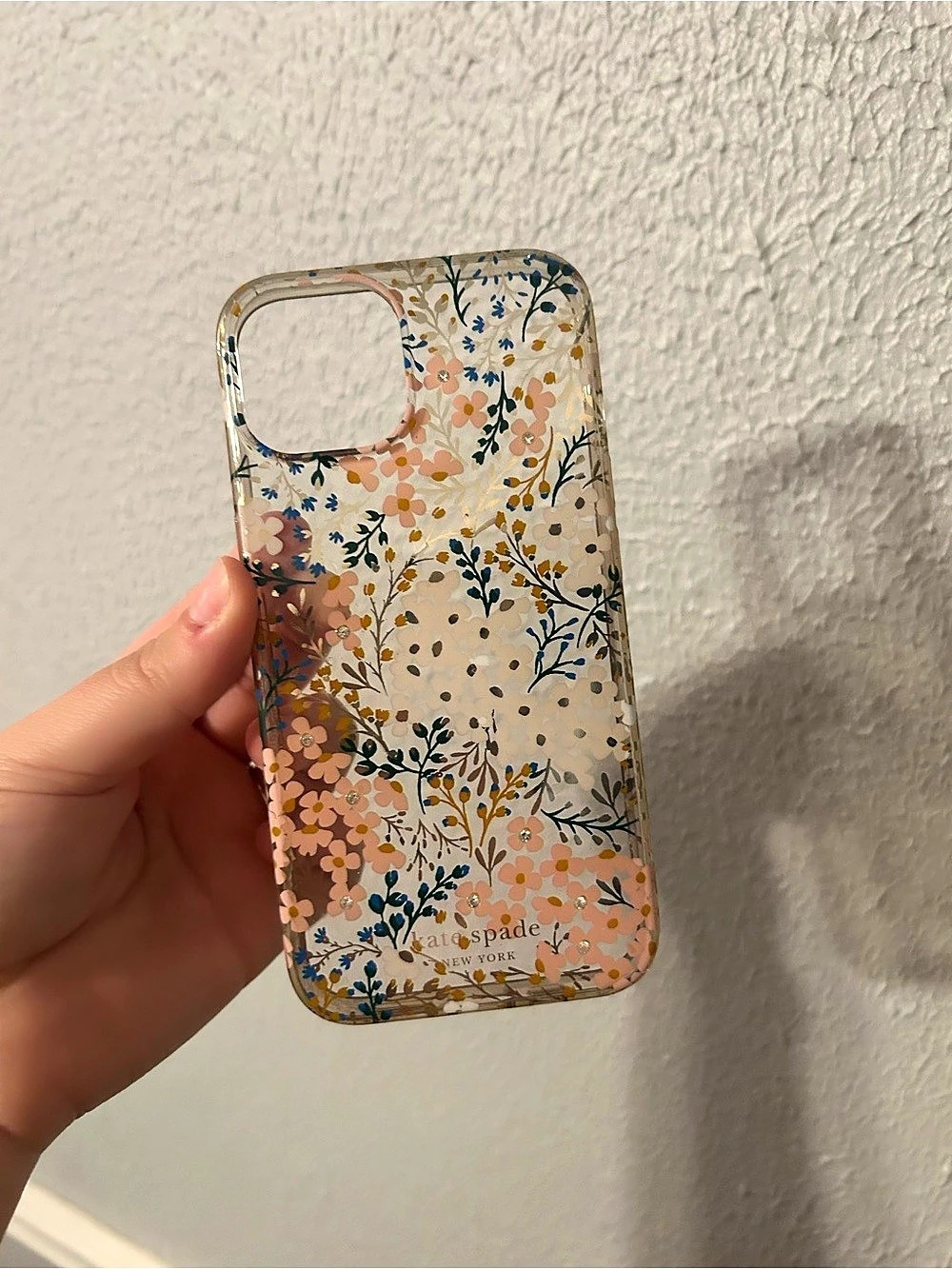 Kate Spade Floral Clear Phone Case
